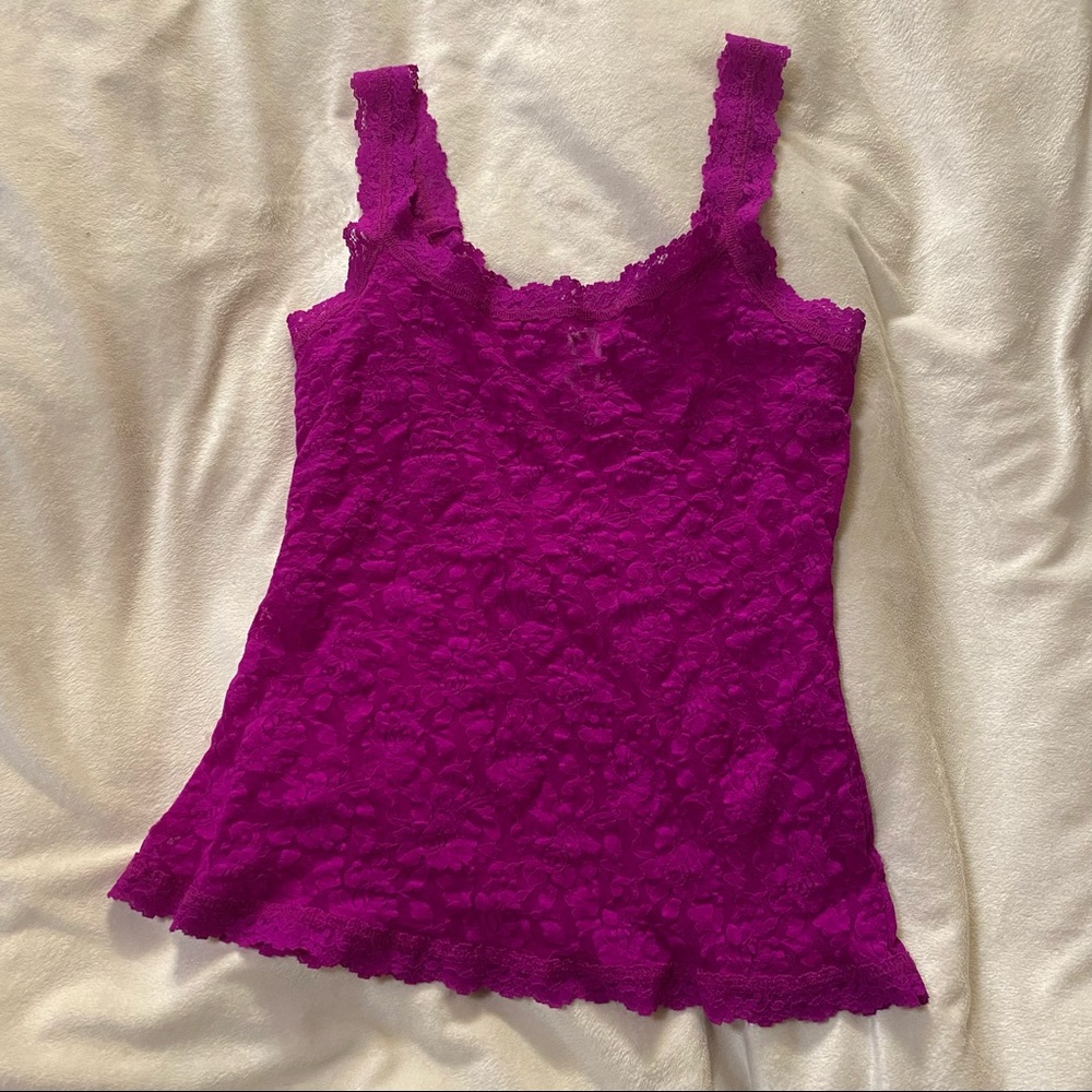 Hanky Panky Lace Top - Purple